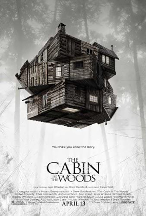 Movie Poster Cabin in the Woods