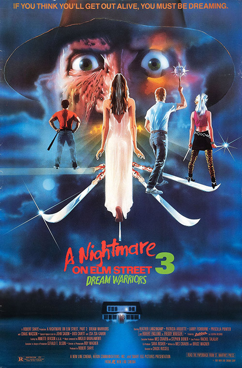 Movie Poster Nightmare on Elm Street 3: Dream Warriors