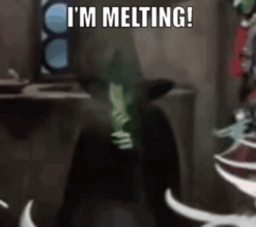 Wicked Witch Melting